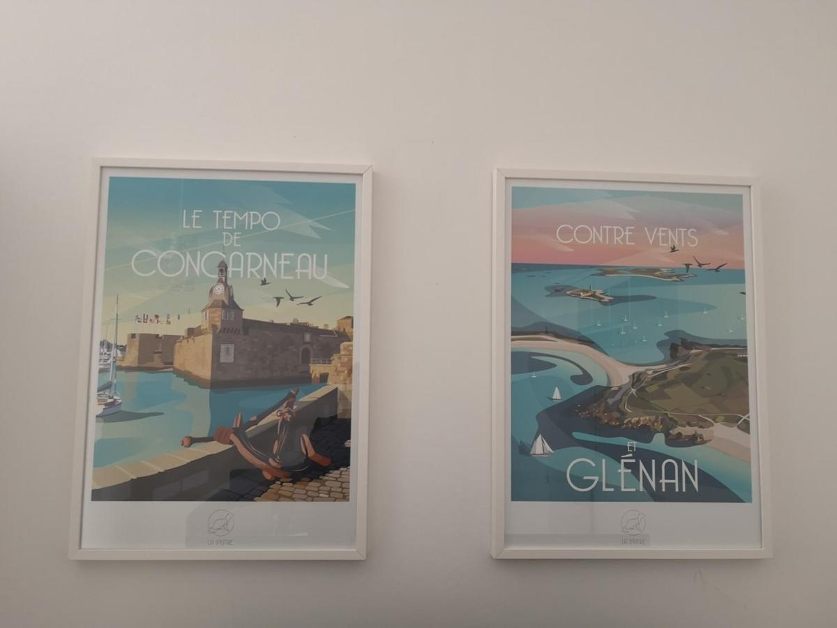 Courcyx : Appartement En Hyper-Centre ! Concarneau Exteriér fotografie
